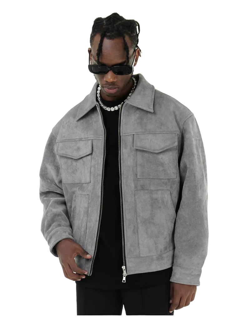 MUKHTAR - VELOUR JACKET